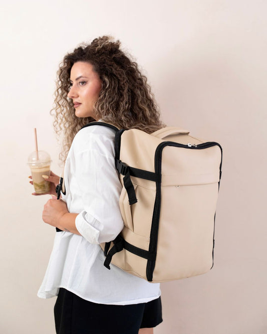 Explorer Vanilla Latte - Mochila de Viagem Cabin Size