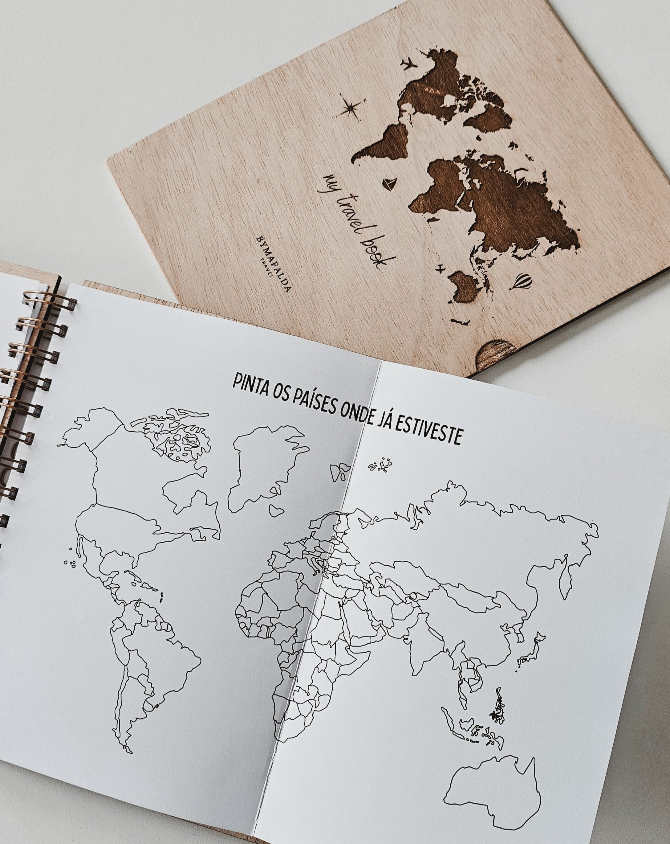 TRAVEL BOOK ALBUM DE VIAGEM MEMÓRIAS