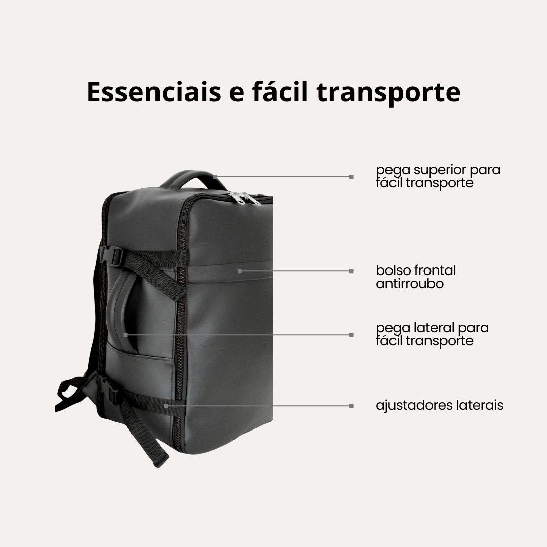 Explorer Vanilla Latte - Mochila de Viagem Cabin Size
